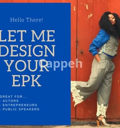 I will create an electronic press kit for your brand