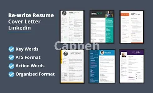I will re write professional resume, ats cv, cover letter and linkedin