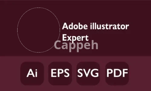 I will deliver adobe illustrator work in svg, pdf, ai, eps