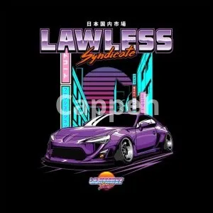 I will draw car vector illustration for t shirt design