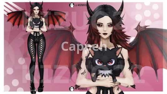 I will design and rig a custom live2d vtuber model for vtube studio