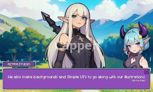 I will draw video game, manga or anime character design