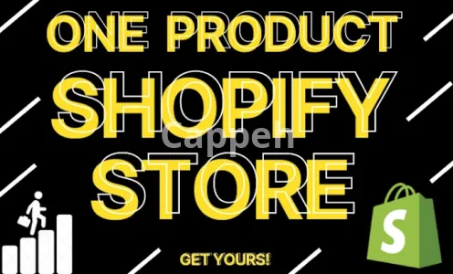 I will build one product automated shopify dropshipping store