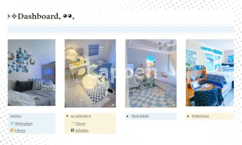 I will design aesthetic notion template for reselling on gumroad and etsy shop