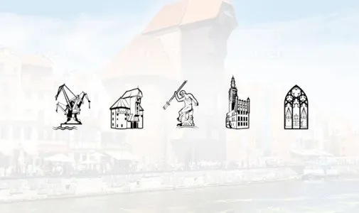I will design simple linear icons and line art illustration for buildings and landmarks
