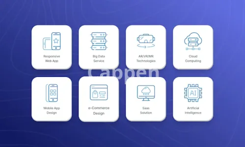 I will design express modern button icons for website landing page