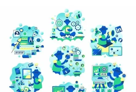 I will design an engaging icon illustrations for web or printing