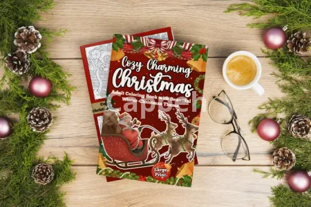 I will create amazing KDP book cover design adult, kids coloring puzzle book