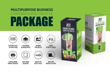 I will design creative product packaging and gift box