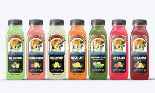 I will design juice label, water bottle label, energy drink, can and beverage label