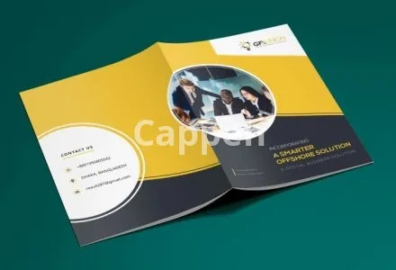 I will create business brochure design, booklet, magazine, proposal, catalog