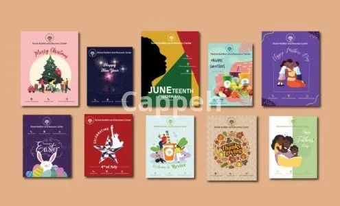 I will design flyers tri fold bi fold