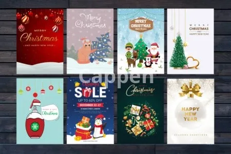 I will do christmas card, greeting card, holiday invitations, or party poster design