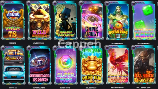 I will develop 40 games in single app or website slots fish blackjack keno poker bingo