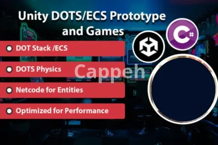 I will develop prototypes and games using unity dots or ecs