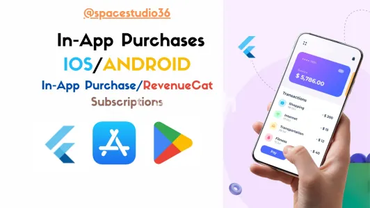 I will add in app purchases subscriptions flutter mobile app