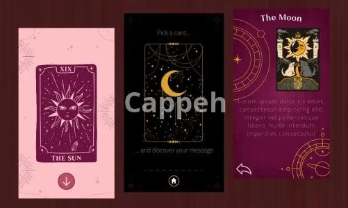 I will develop an oracle or tarot android app