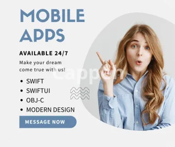 I will be expert ios app developer do mobile app development