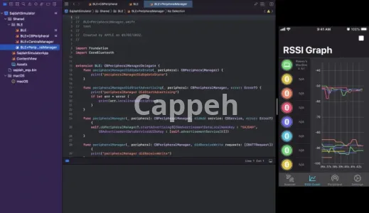 I will do ble interface between board and app