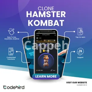 I will custom clone of hamster combat game highly engaging and fun