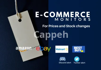 I will develop price monitor bots