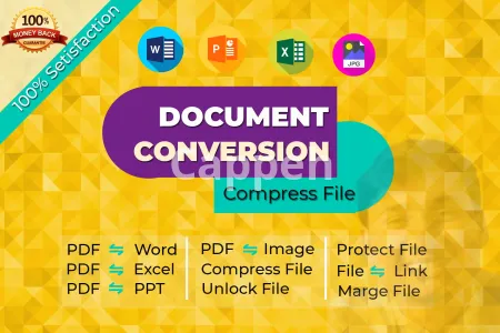 I will convert any file and reduce file size within 30 minutes