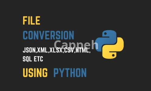 I will convert json,XML,CSV,sql files from one format to another