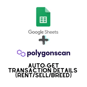 I will give a copy of sheet with pgx tx transaction tracking