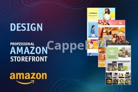 I will create amazon storefront design or brand store
