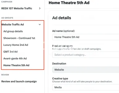 I will setup hyper targeted twitter ads campaign