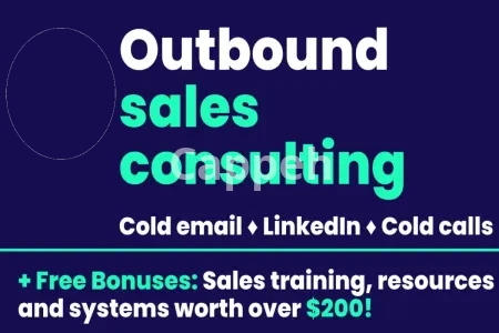 I will help you get more sales with cold email and linkedin outrach as a business coach
