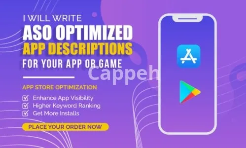 I will do aso app store optimization for play store and app store
