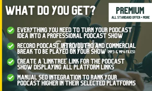 I will help launch your podcast from scratch