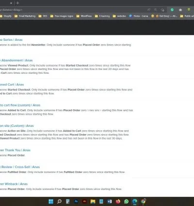 I will setup shopify klaviyo mailchimp email marketing campaign automation flows