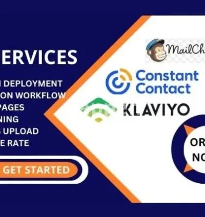 I will do email campaign, workflows on klaviyo, constant contact, omnisend, icontact