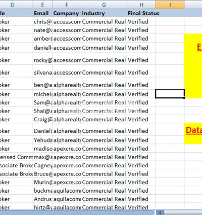 I will build targeted b2b email lead list for your business