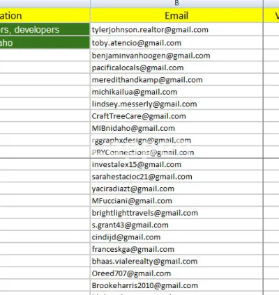 I will do niche targeted bulk email list blast, collection and validation