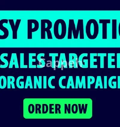 I will do etsy shop promotion campaigns to boost etsy sales