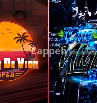 I will create fivem rp logo, loading screen and banner