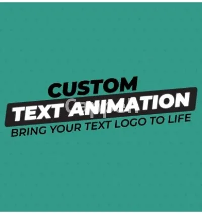 I will do a creative handwritten text logo animation and signature