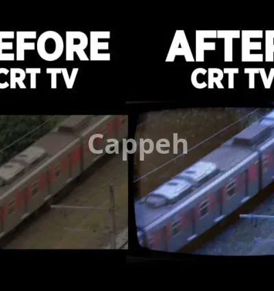 I will record your video into a real crt TV to get a 80s, 90s look