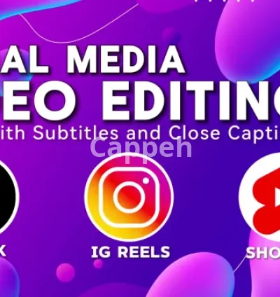 I will do tiktok editing, instagram reels, youtube shorts, and ugc video