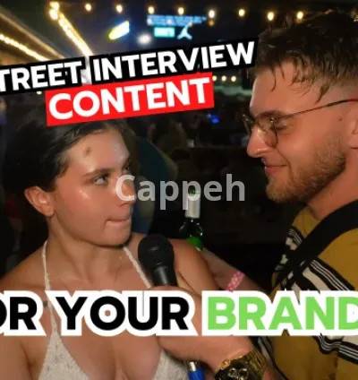 I will create and edit ugc street interview ads for tiktok