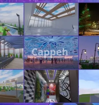 I will create 3d animated nft metaverse space