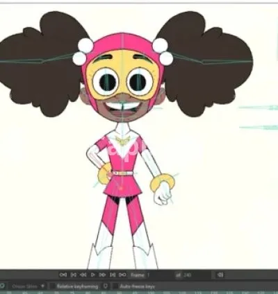 I will do character rigg for 2d animation, kids animation, in moho