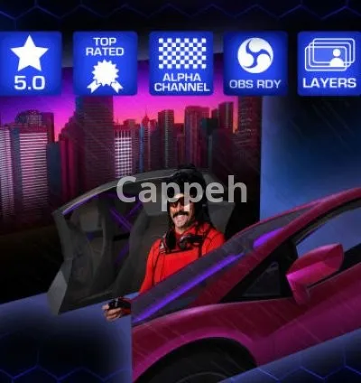 I will make twitch stream scene