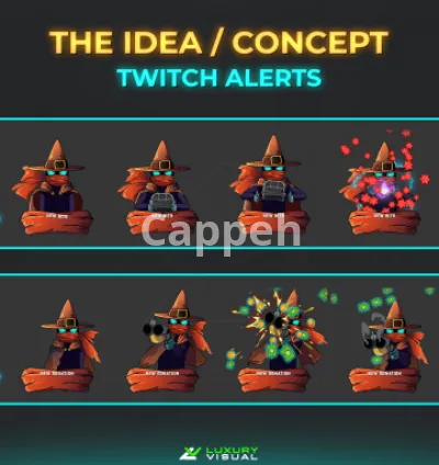 I will make animated alerts for your gaming channel twitch,youtube