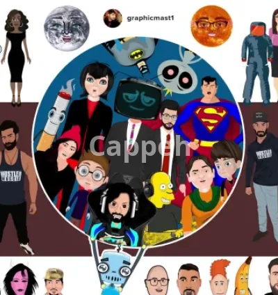 I will create puppet for adobe character animator