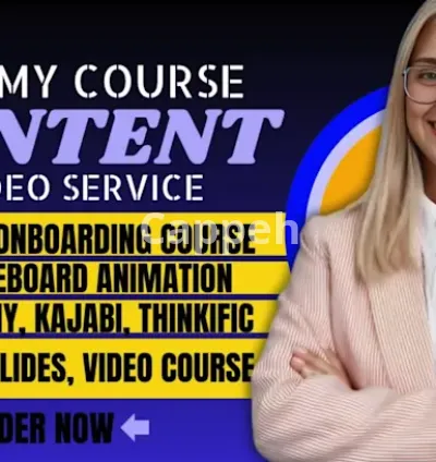 I will create UX handbook online course content,coaching program, video course creation