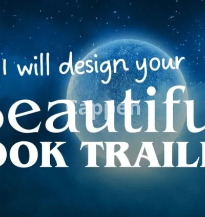 I will create a stylish book trailer for your novel
